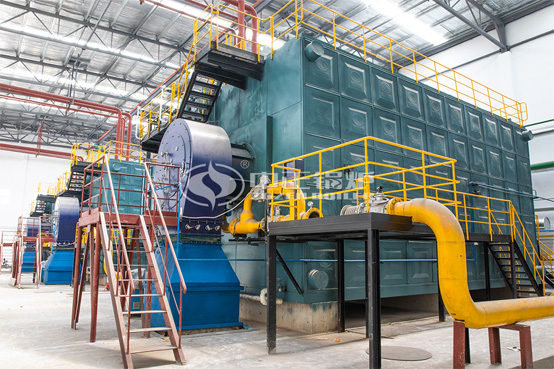 2.8MW WNS工业燃气热水锅炉项目